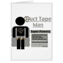 Duct Tape Man Cards