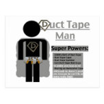 Duct Tape Man Post Cards