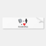 Duct Tape Man's Best Friend Handyman Humour Bumper Sticker