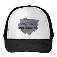 duct tape professional trucker hats