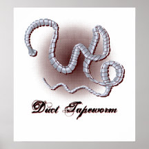 Duct Tapeworm Poster