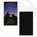 Dude Ranch Profile Card business cards