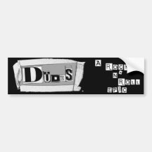 Dudes The Comic Book Bumper Sticker