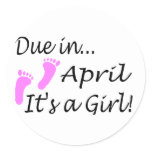 Due In April (It's A Girl)