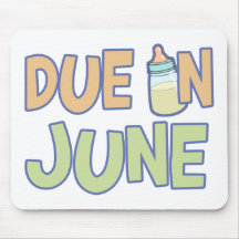 Due In June Mouse Mat