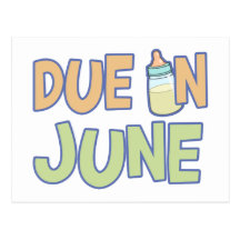 Due In June Post Cards