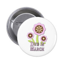 Due in March Expectant Mother Pins