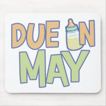 Due In May Mouse Mats