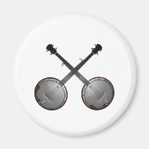 Duelling Banjos Refrigerator Magnet