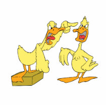 Dug & Dag Duck Photo Cut Out