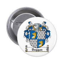 Duggan Family Crest Buttons