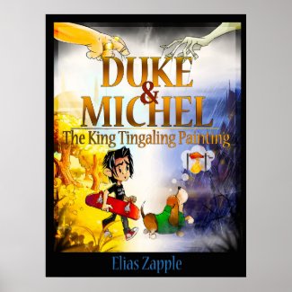 Duke & Michel: The King Tingaling Painting Poster