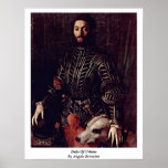 Duke Of Urbino By Angelo Bronzino Print