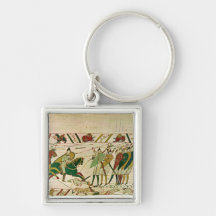 Duke William Exhorts his Troops Key Chain