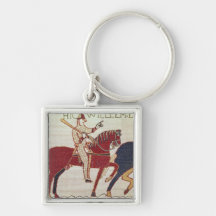 Duke William exhorts his troops Key Chains