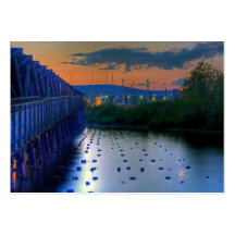 Duluth Shore from Pier Business Card Template