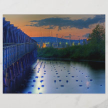Duluth Shore from Pier Custom Flyer