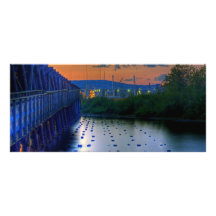 Duluth Shore from Pier Custom Rack Card