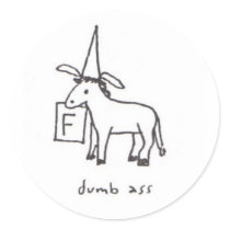 Dumb Ass sticker