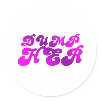 Dump Her Stickers by CarbonClothing