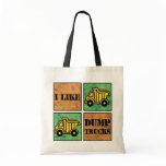 Dump Truck Tote Bag