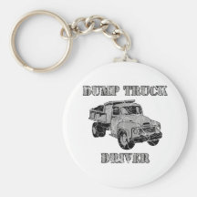 Dump Truck Drivers Keychains