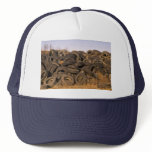 Dumped old tyres hats