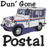 Dun Gone Postal Embroidered Shirt embroidered shirts