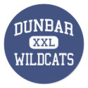 Dunbar - Wildcats - High School - Fort Worth Texas stickers