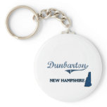 Dunbarton New Hampshire City Classic Key Chains