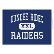 Dundee Ridge Raiders Middle Dundee Florida Greeting Card