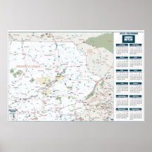 Dunder Mifflin 2012 Calendar Poster