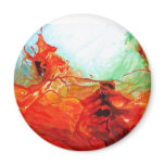 Dune Art - Original Abstract Art Decorative Modern Refrigerator Magnets