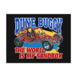 Dune Buggy Sandbox postcards