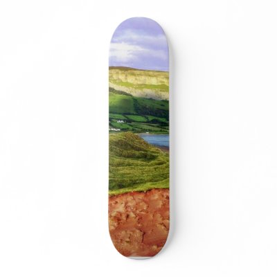 Dunes Near Strandhill Skateboard Decks by lifesphere