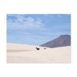 Dunes of Corralejo, Fuerteventura, Canary islands, postcards