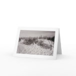 'Dunes with Fencing' Blank Greeting Card