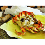 Dungeness Crabs photo sculptures