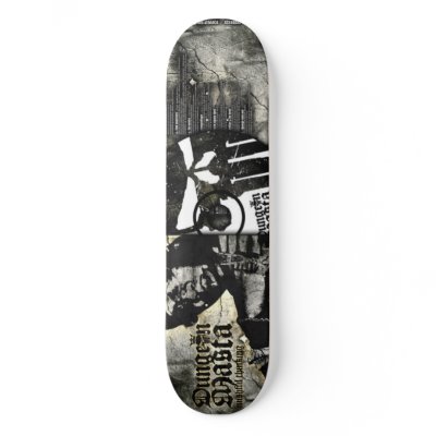 Dungeon masta Wishful Thinking  Skateboard by Dungeon_masta