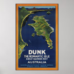 Dunk The Romantic Isle - Great Barrier Coral Reef Print