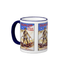 Dunlop Cycle Tyres Coffee Mug