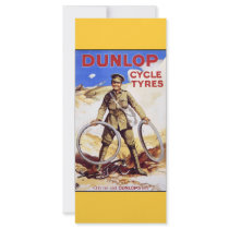 Dunlop Cycle Tyres Customized Rack Card