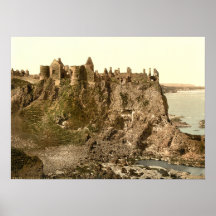 Dunluce Castle, County Antrim Poster