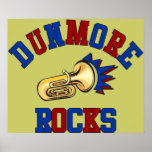 Dunmore Rocks Poster