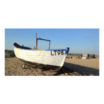 Dunwich Fishing Boat Photo Card Template