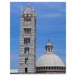 Duomo and cupola from rooftop, Siena, Italy flyers