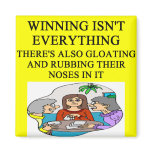 duplicate bridge and game players joke magnets