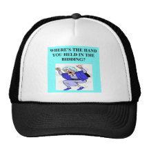 duplicate bridge game player hat