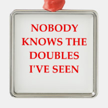 duplicate bridge ornament