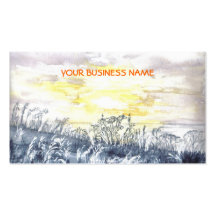 'Duporth Sunrise' Business Card